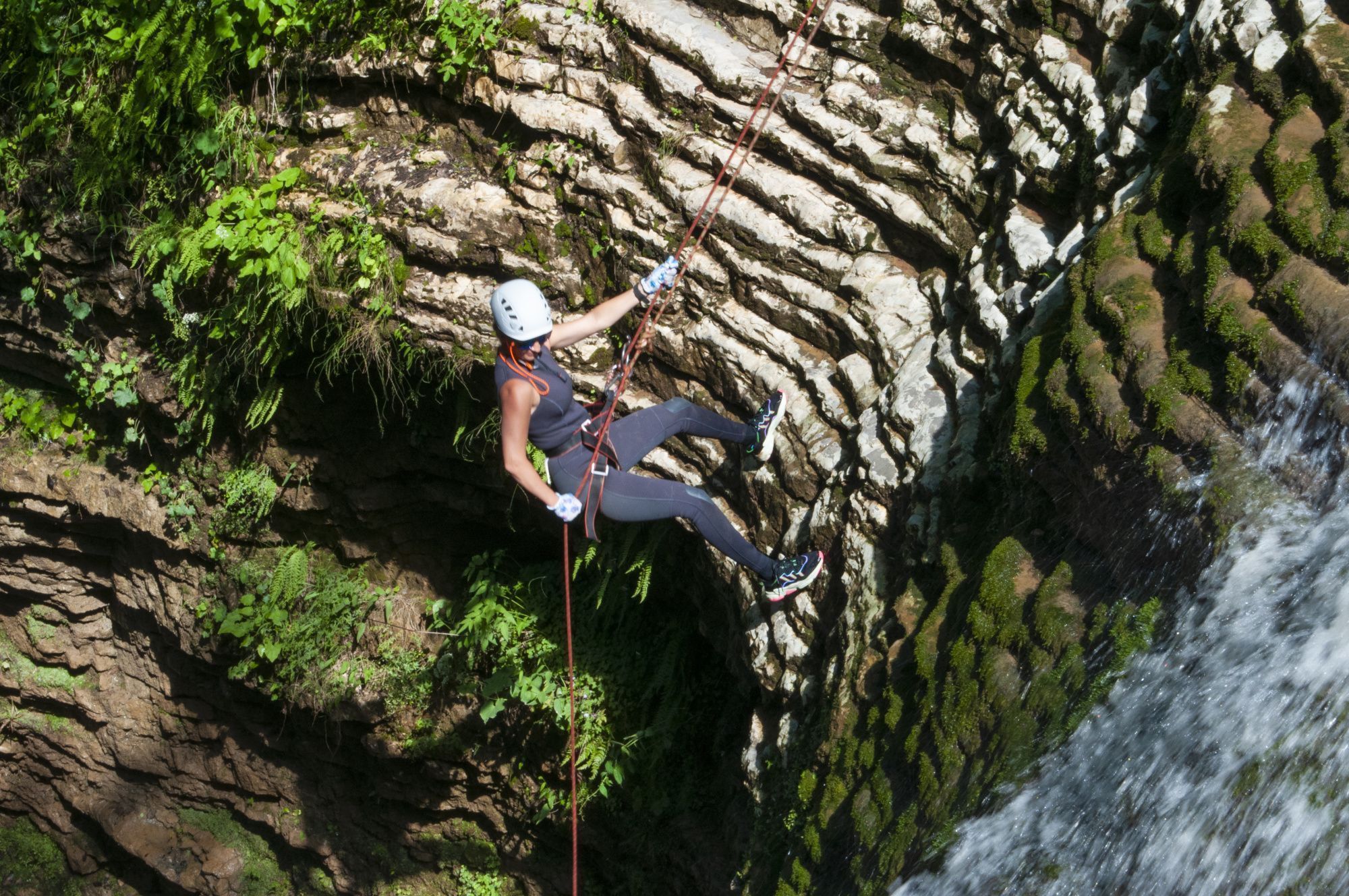 Маршрут в ущелье реки Руфабго