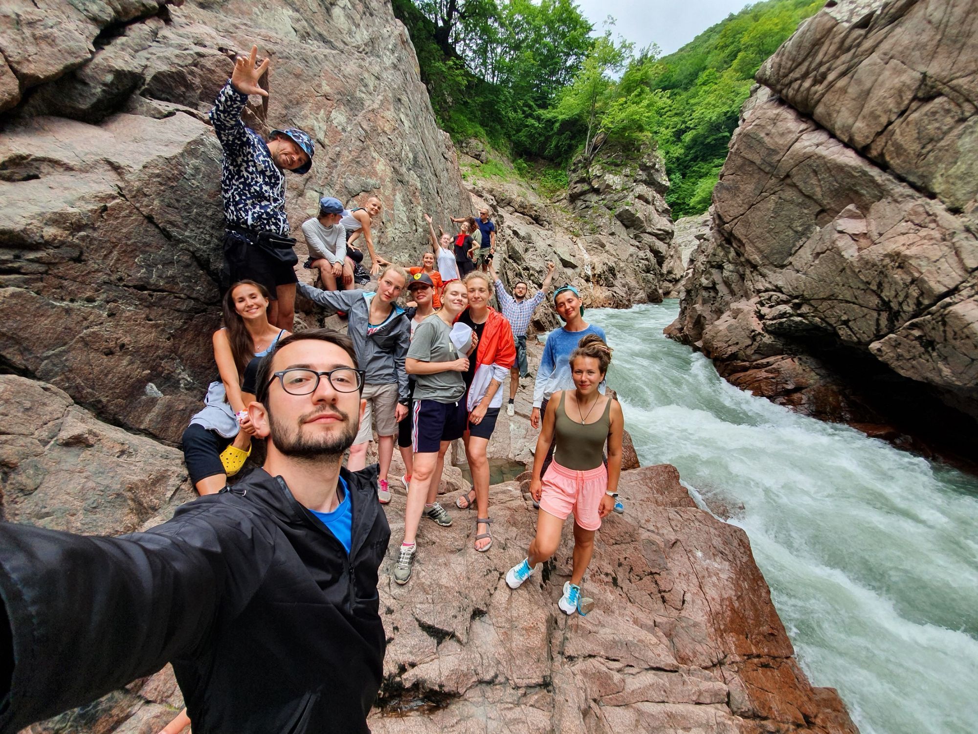 Гранитный каньон, Гузерипльский дольмен, термальные источники