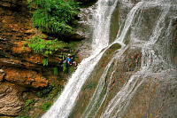 Маршрут в ущелье реки Руфабго