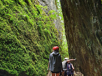 Маршрут в ущелье реки Руфабго