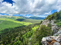 Пешая прогулка в верховья реки Курджипс