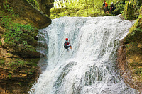 Маршрут в ущелье реки Руфабго