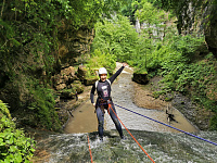Маршрут в ущелье реки Руфабго