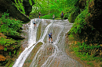 Маршрут в ущелье реки Руфабго