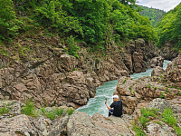 Гранитный каньон, Гузерипльский дольмен, термальные источники
